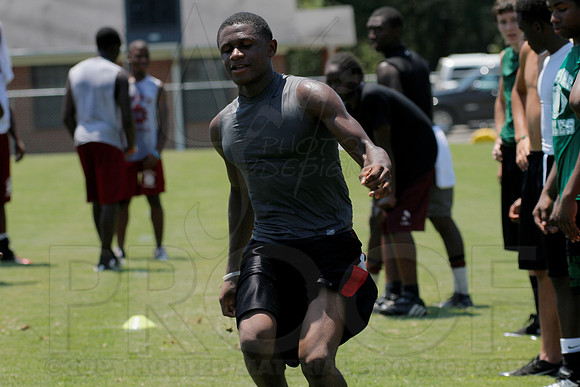 Tyrell Johnson Football Camp 7-20-12 (Justin Manning)314