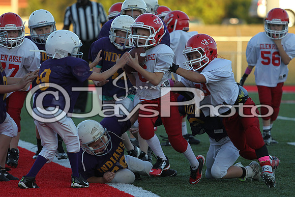Poyen @ Glen Rose Peewee Football 10-19-2015 (©Justin Manning) JWM_0228