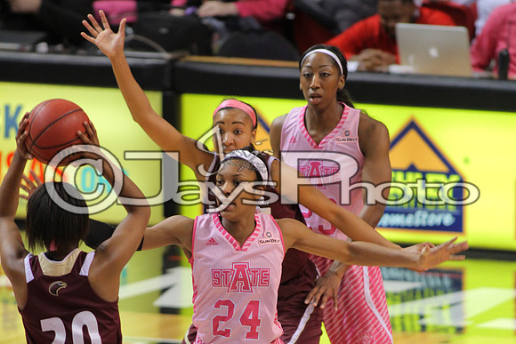 ULM @ Arkansas State Womans Basketball 2-21-2015 (©Justin Manning) JWM_413