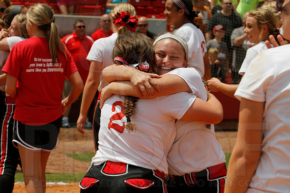 4A State Finals Softball Mena vs. Brookland 5-24-2014 (© Justin Manning) JWM_0491