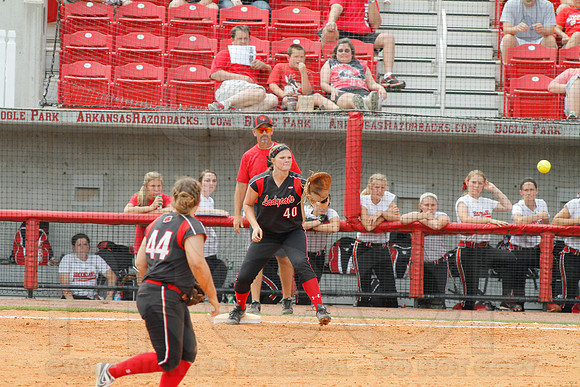 4A State Finals Softball Mena vs. Brookland 5-24-2014 (© Justin Manning) JWM_0310