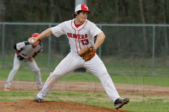 Harmony Grove @ Glen Rose baseball 3-31-2014 (© Justin Manning) JWM_0017
