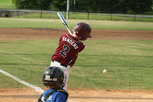 Benton-Midkiff vs. Bryant-Griffin 8 year old (Cal Ripken) 7-20-2014 (©Justin Manning) JWM_366