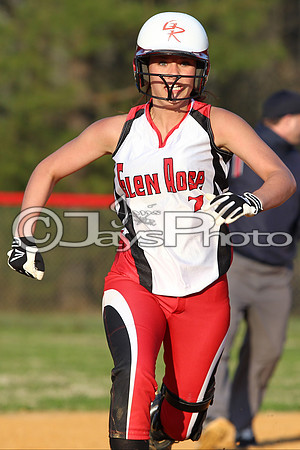Poyen @ Glen Rose softball 3-28-2015 (©Justin Manning) JWM_0174