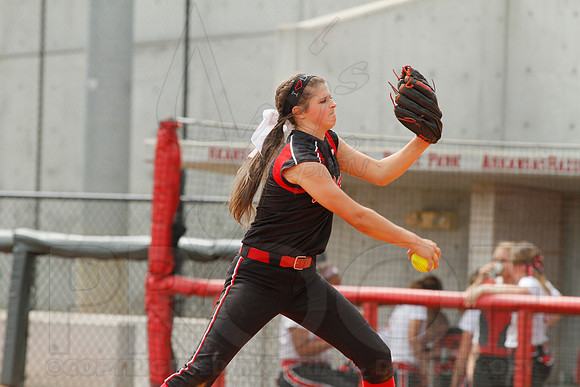 4A State Finals Softball Mena vs. Brookland 5-24-2014 (© Justin Manning) JWM_0248