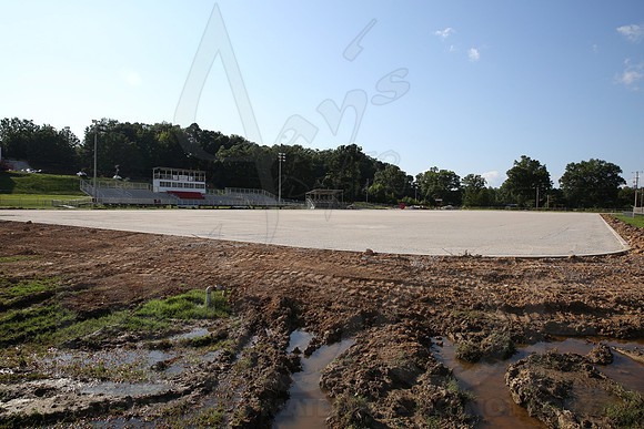 Glen Rose Football Field turf progress 8-11-2014 (©Justin Manning) JWM_6