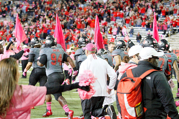 Louisiana Lafayette @ Arkansas State 10-22-13 (© Justin Manning) JWM0158
