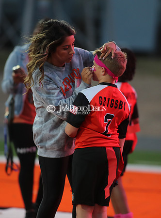 Malvern Cubs Orange vs. Malvern Cubs Black 3rd grade flag football 10-15-24_JWM_0104