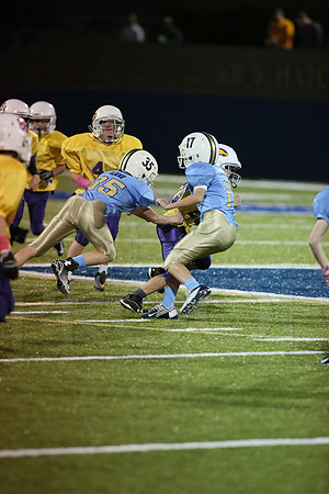 Catholic @ Pulaski Academy (Peewee) 10-14-2014 (©Justin Manning) JWM_0114