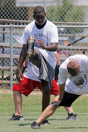 Tyrell Johnson Football Camp 7-20-12 (Justin Manning)325