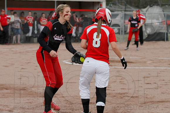 Harmony Grove @ Glen Rose softball 3-31-2014 (© Justin Manning) JWM_0120