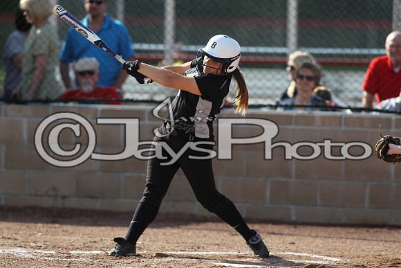 Bauxite @ Harmony Grove softball 4-21-2015 (©Justin Manning) JWM_0208