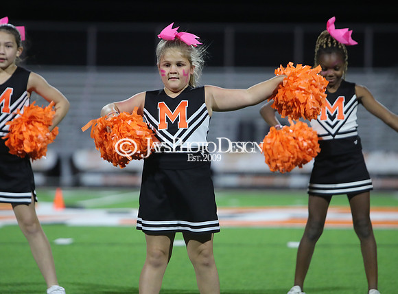 Malvern Cubs Orange vs. Malvern Cubs Black 3rd grade flag football 10-15-24_JWM_0488