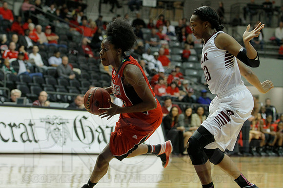 Arkansas State @ UALR Women's Basketball 3-1-2014 (© Justin Manning) JWM_0130
