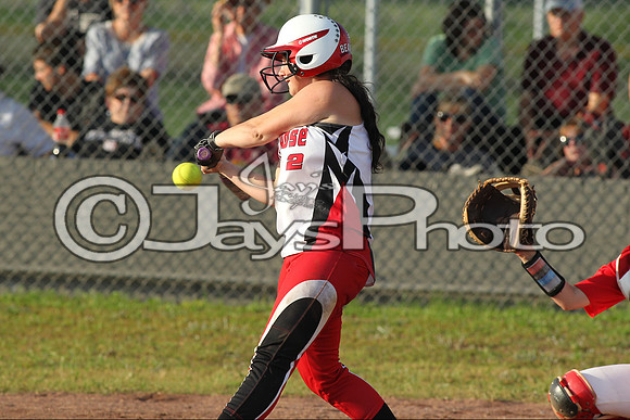 Glen Rose vs Harding Academy softball (Regionals) 5-8-2015 (©Justin Manning) JWM_0205