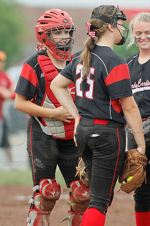 Rose Bud vs. Harmony Grove Regional Softball 5-9-2014 (© Justin Manning) JWM_0201