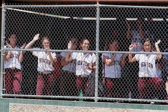 Benton vs. Mountain Home 6A State Softball Playoffs 5-11-13 (© Justin Manning) JWM0011