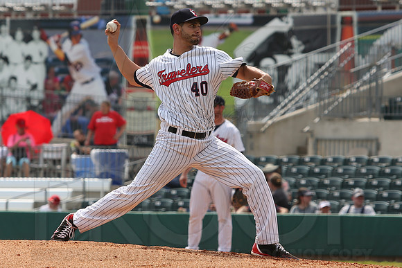 Northwest Arkansas Naturals @ Arkansas Travelers 9-2-13 (© Justin Manning) JWM0166