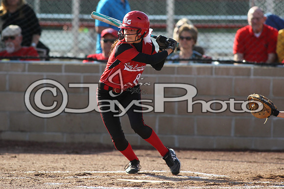 Bauxite @ Harmony Grove softball 4-21-2015 (©Justin Manning) JWM_0270
