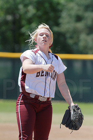 Benton vs. Mountain Home 6A State Softball Playoffs 5-11-13 (© Justin Manning) JWM0052
