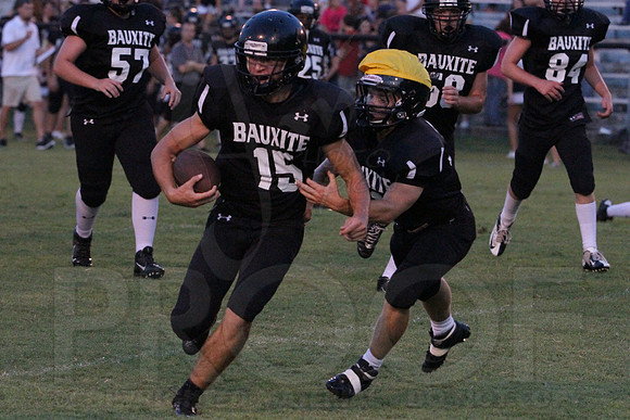 Bauxite Black-Gray games 4th, 5th, 6th, Junior high, Senior high scrimmage 8-22-13 (© Justin Manning) JWM0246