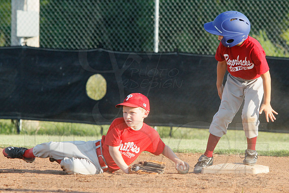 Phillies vs. Razorbacks 5-6 year old baseball 6-3-2014 (© Justin Manning) JWM_0161