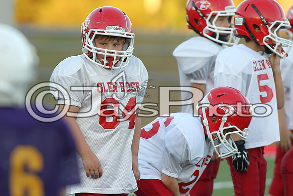 Poyen @ Glen Rose Peewee Football 10-19-2015 (©Justin Manning) JWM_0273
