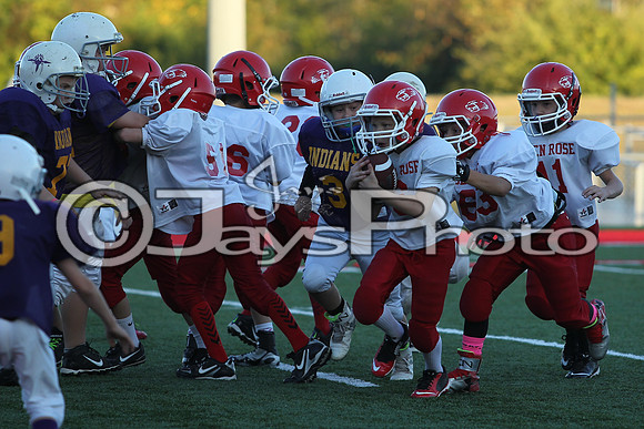 Poyen @ Glen Rose Peewee Football 10-19-2015 (©Justin Manning) JWM_0220