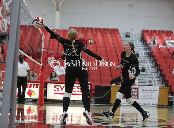Cossatot River vs. Harding Academy (3A Volleyball South Regional Tournament) 10-22-24_JWM_0431
