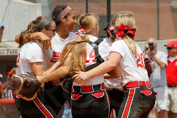 4A State Finals Softball Mena vs. Brookland 5-24-2014 (© Justin Manning) JWM_0458