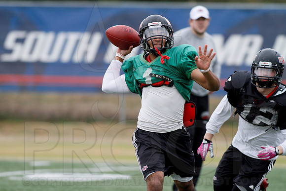 Arkansas State GoDaddy Bowl Practice 1-2-14 (©Justin Manning) JWM_0147