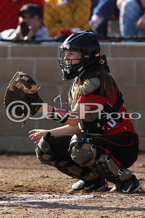 Bauxite @ Harmony Grove softball 4-21-2015 (©Justin Manning) JWM_0218