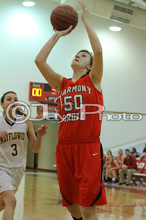 Mayflower vs Harmony Grove Girls 3A District Tournament 2-19-15 2-19-2015 (©Justin Manning) JWM_010