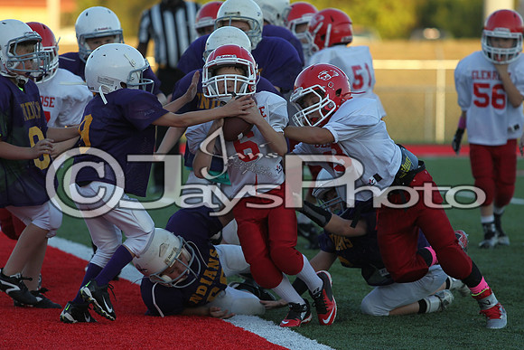 Poyen @ Glen Rose Peewee Football 10-19-2015 (©Justin Manning) JWM_0229
