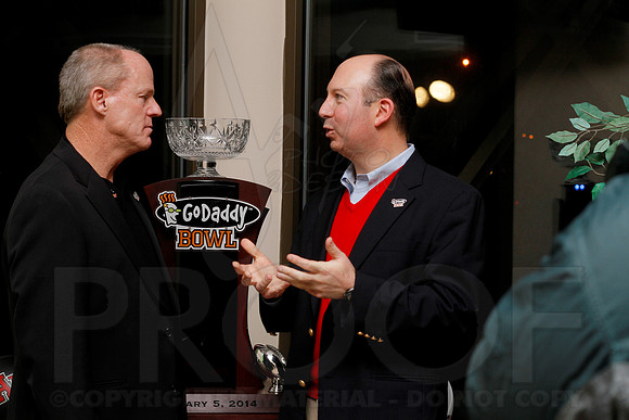 GoDaddy Bowl Press Conference- Team Welcoming Reception (©Justin Manning) JWM_0159