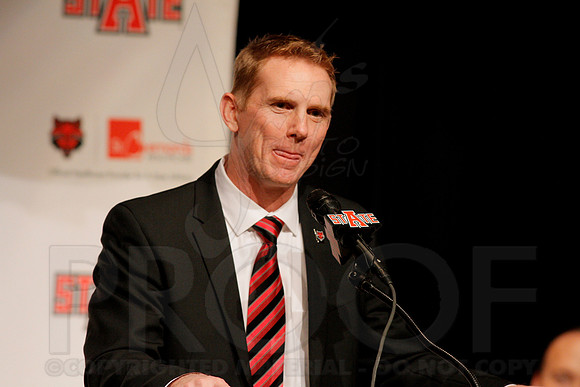 ASU Coach Blake Anderson Press Conference 12-19-13 (©Justin Manning) (©Justin Manning) JWM_0220
