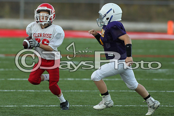 Poyen @ Glen Rose Peewee Football 10-19-2015 (©Justin Manning) JWM_0317