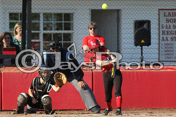 Bauxite @ Harmony Grove softball 4-21-2015 (©Justin Manning) JWM_0367