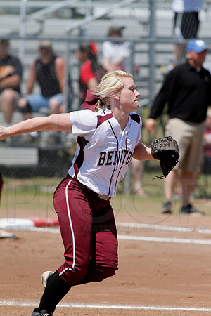 Benton vs. Mountain Home 6A State Softball Playoffs 5-11-13 (© Justin Manning) JWM0021