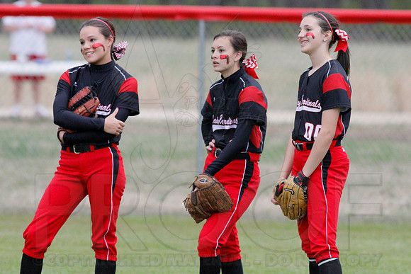 Harmony Grove @ Glen Rose softball 3-31-2014 (© Justin Manning) JWM_0087