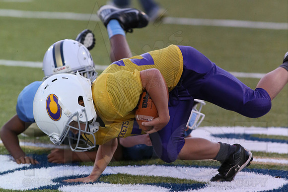 Catholic @ Pulaski Academy (Peewee) 10-14-2014 (©Justin Manning) JWM_0098
