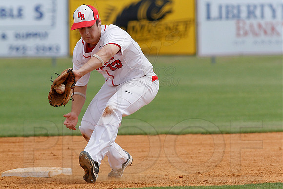 Glen Rose vs. Genoa Central 3A State 2nd Round 5-10-13 (© Justin Manning) JWM0264