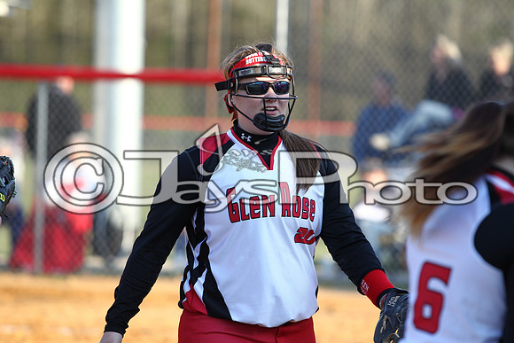 Poyen @ Glen Rose softball 3-28-2015 (©Justin Manning) JWM_0151