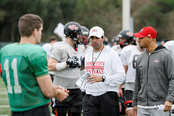 Arkansas State GoDaddy Bowl Practice 1-2-14 (©Justin Manning) JWM_0266