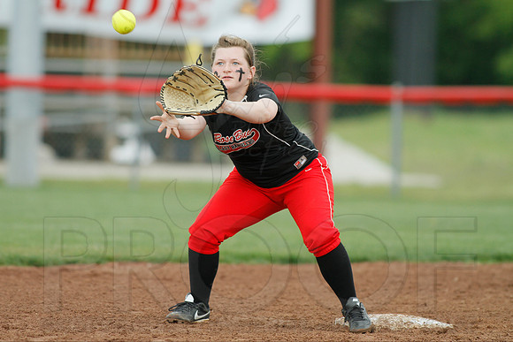 Rose Bud vs. Harmony Grove Regional Softball 5-9-2014 (© Justin Manning) JWM_0043