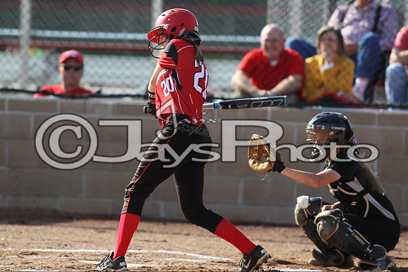 Bauxite @ Harmony Grove softball 4-21-2015 (©Justin Manning) JWM_0253