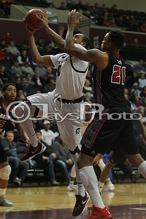 Louisiana Lafayette @ Arkansas-Little Rock Men's Basketball 1-7-2016 (©Justin Manning) JWM_0010