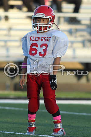 Poyen @ Glen Rose Peewee Football 10-19-2015 (©Justin Manning) JWM_0181