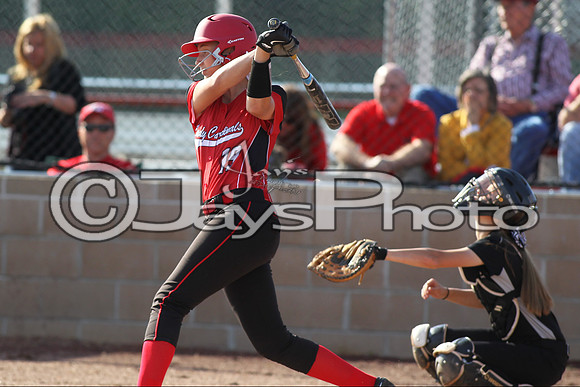 Bauxite @ Harmony Grove softball 4-21-2015 (©Justin Manning) JWM_0240