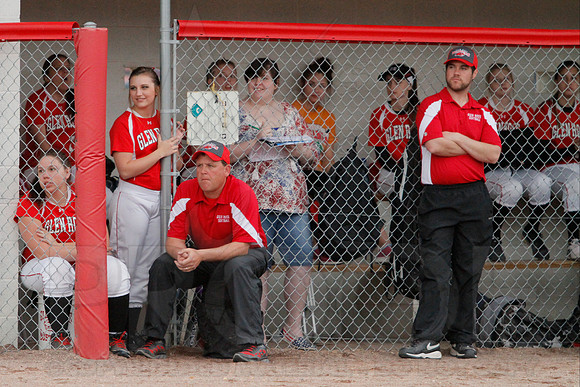 Harmony Grove @ Glen Rose softball 3-31-2014 (© Justin Manning) JWM_0141